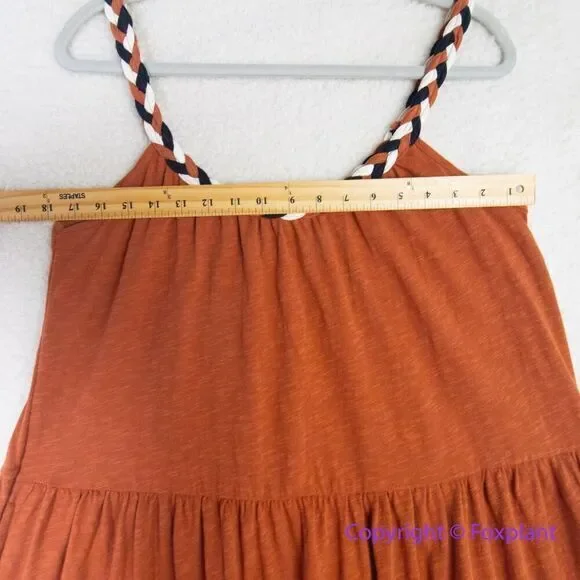 New! Marine‎ Layer Andrea Knit Midi Dress in Baked Clay, size M - Picture 8 of 16